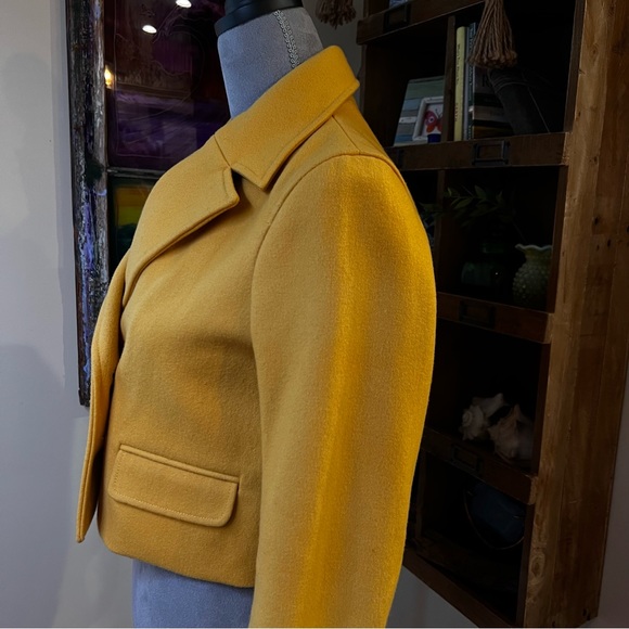 Anthropologie Cropped Wool Peacoat - Picture 7 of 16